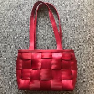Harvey’s Red Seatbelt Bag Purse